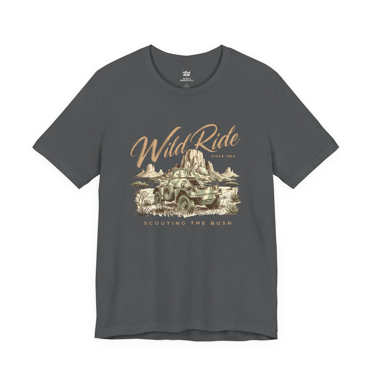 Wild Ride- Unisex Cotton Jersey Short Sleeve Tee