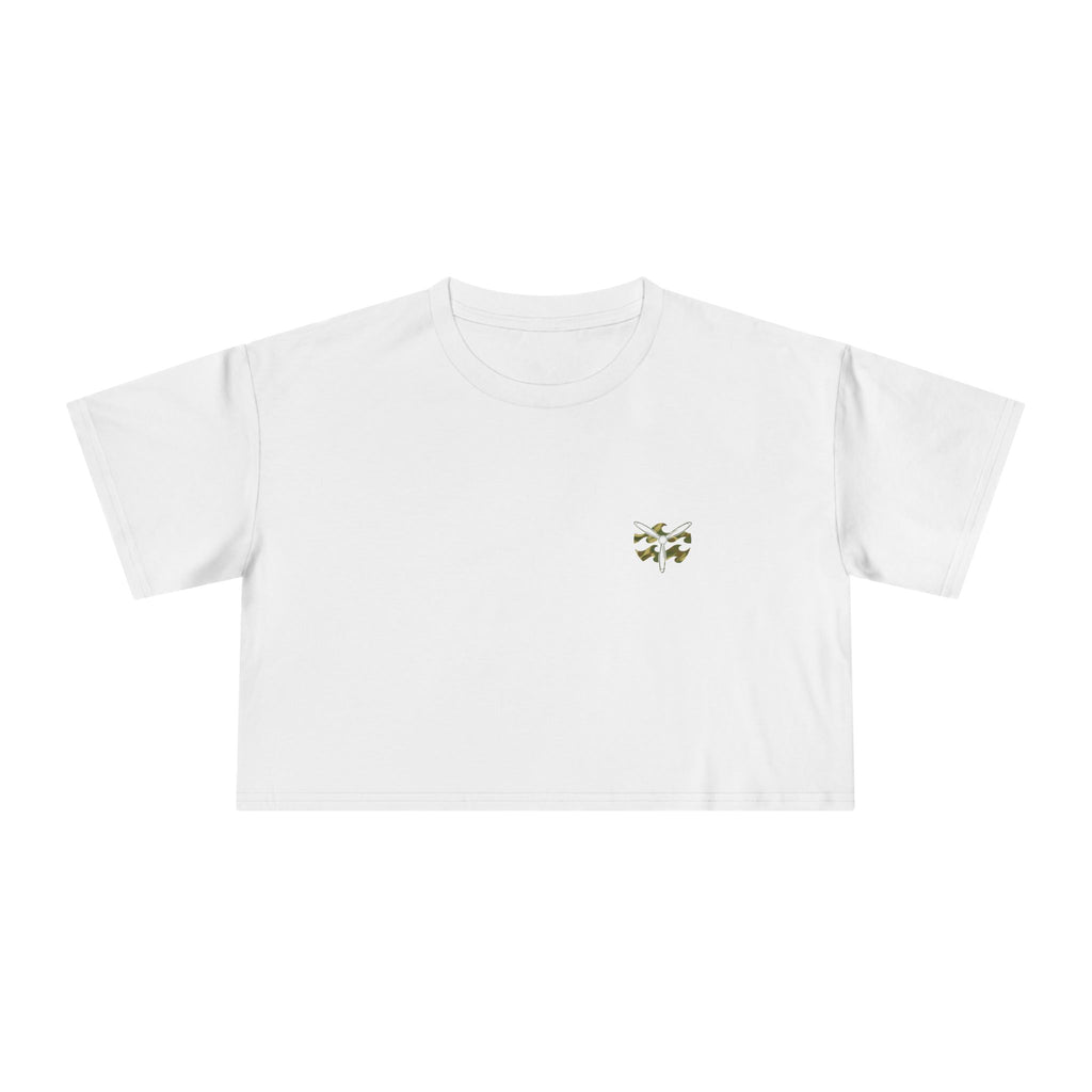 W&W Rhodesian Bush - Women's Medium Weight Cropped Tee