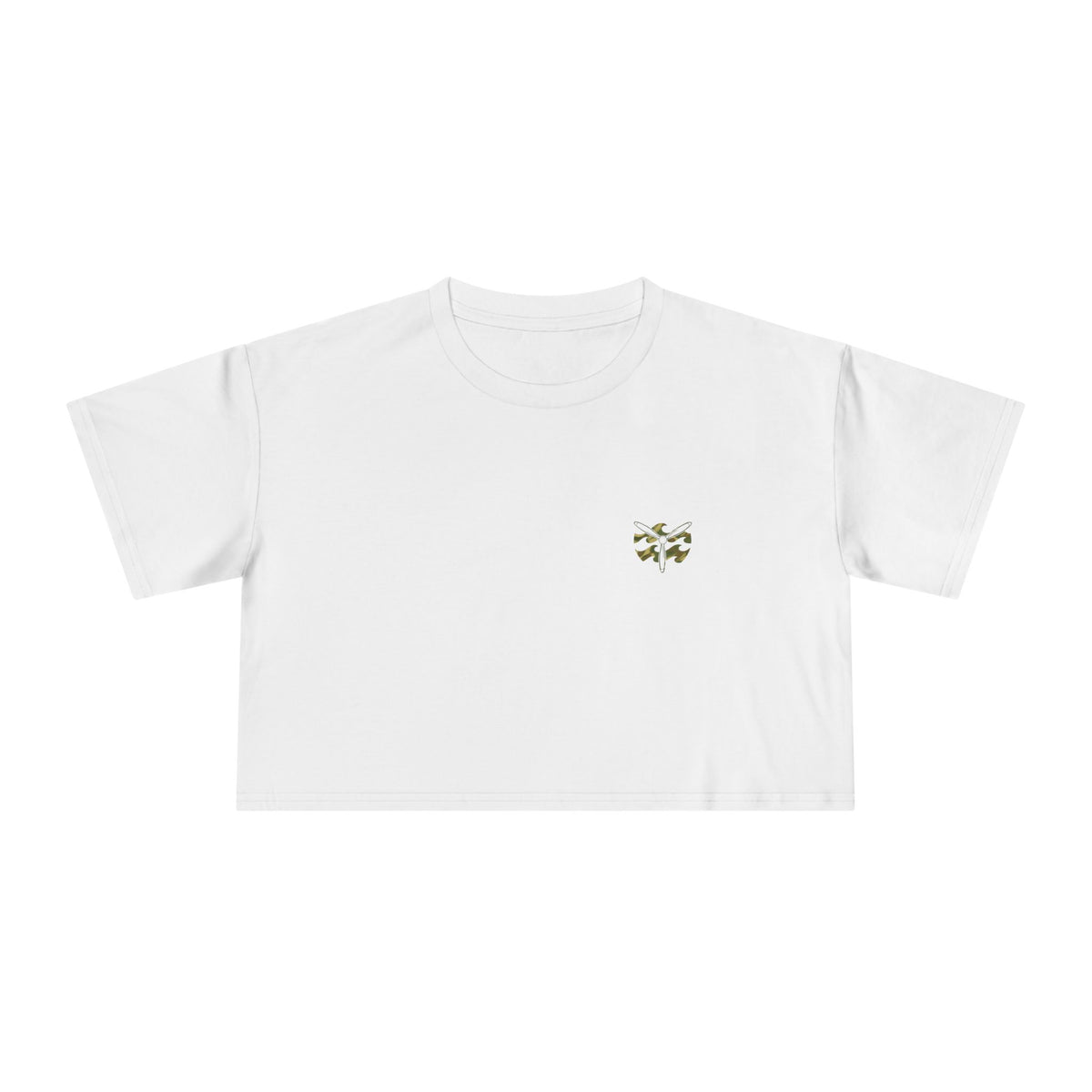 W&W Rhodesian Bush - Women's Medium Weight Cropped Tee