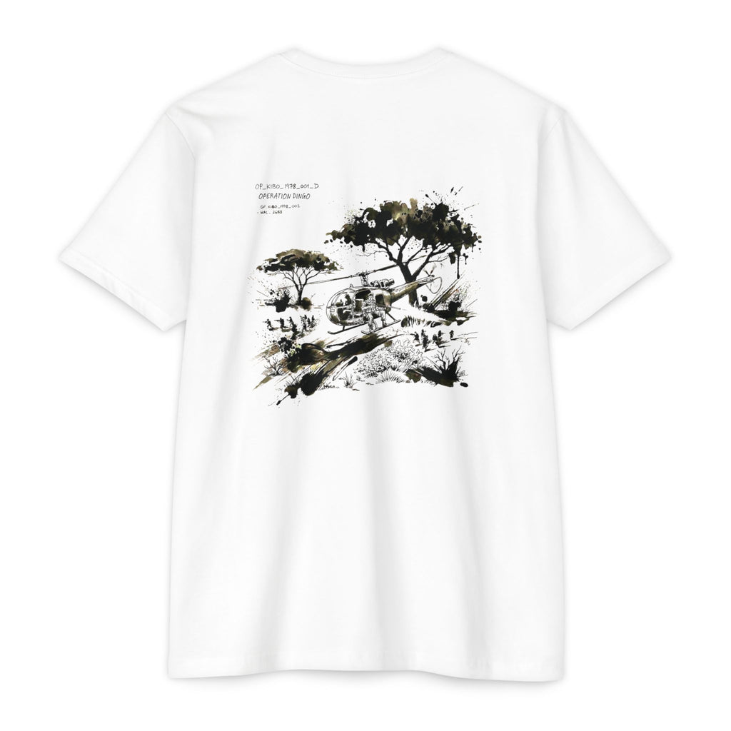 Operation Dingo - Men's Viper Tee, graphic tee, white, back