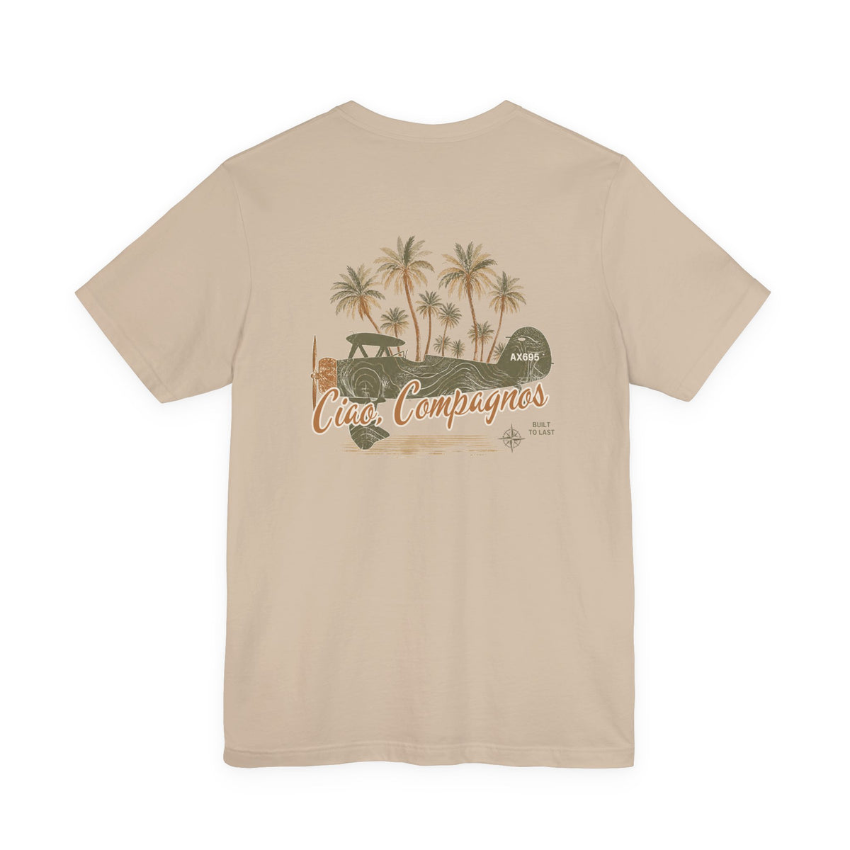 Ciao, Compagno - Unisex Cotton Jersey Tee