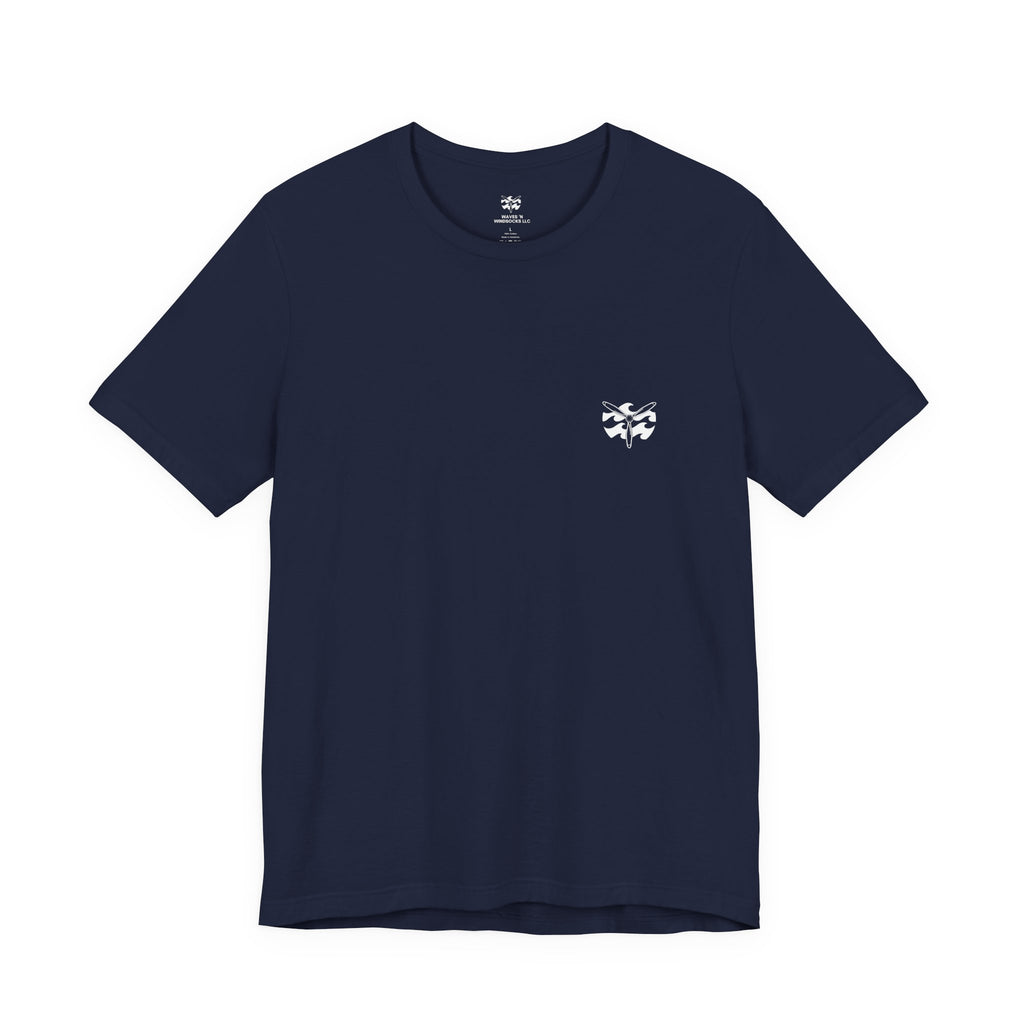 Rhodesian Riverine Tours - Men's Viper Tee, graphic tee, navy, front