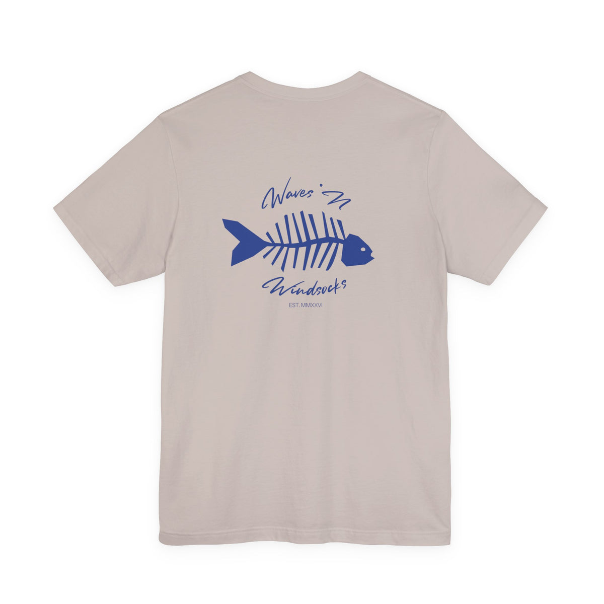 W&W Fishbone- Men's Cotton Jersey Tee