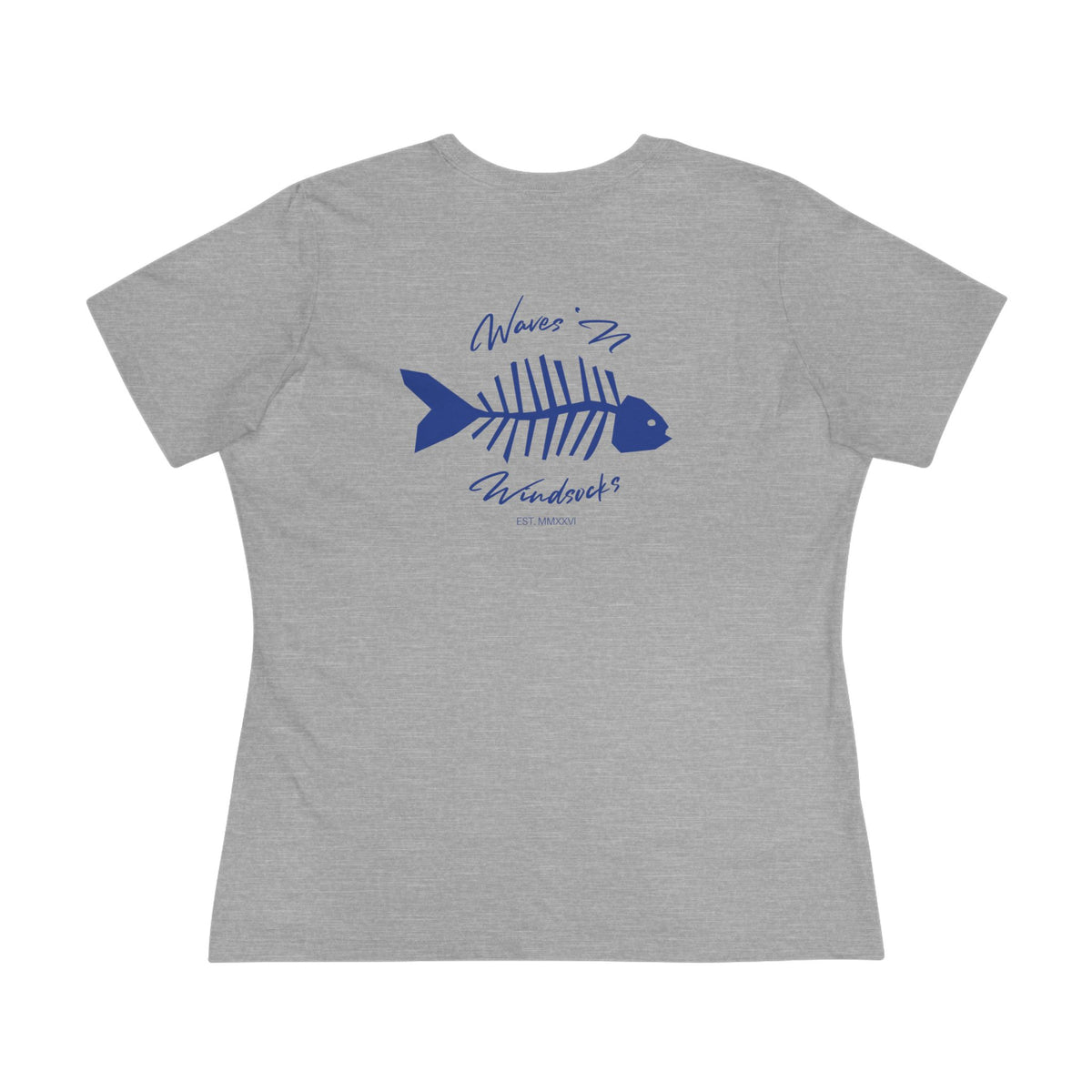 W&W Fishbone - Women's Relaxed Fit Cotton Tee