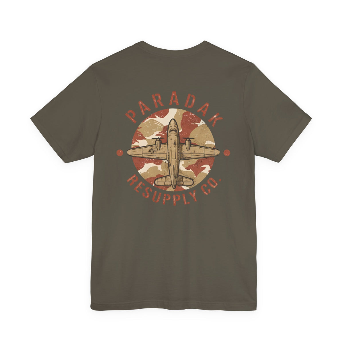 Paradak Resupply Co. (New Colors) - Unisex Cotton Jersey Tee