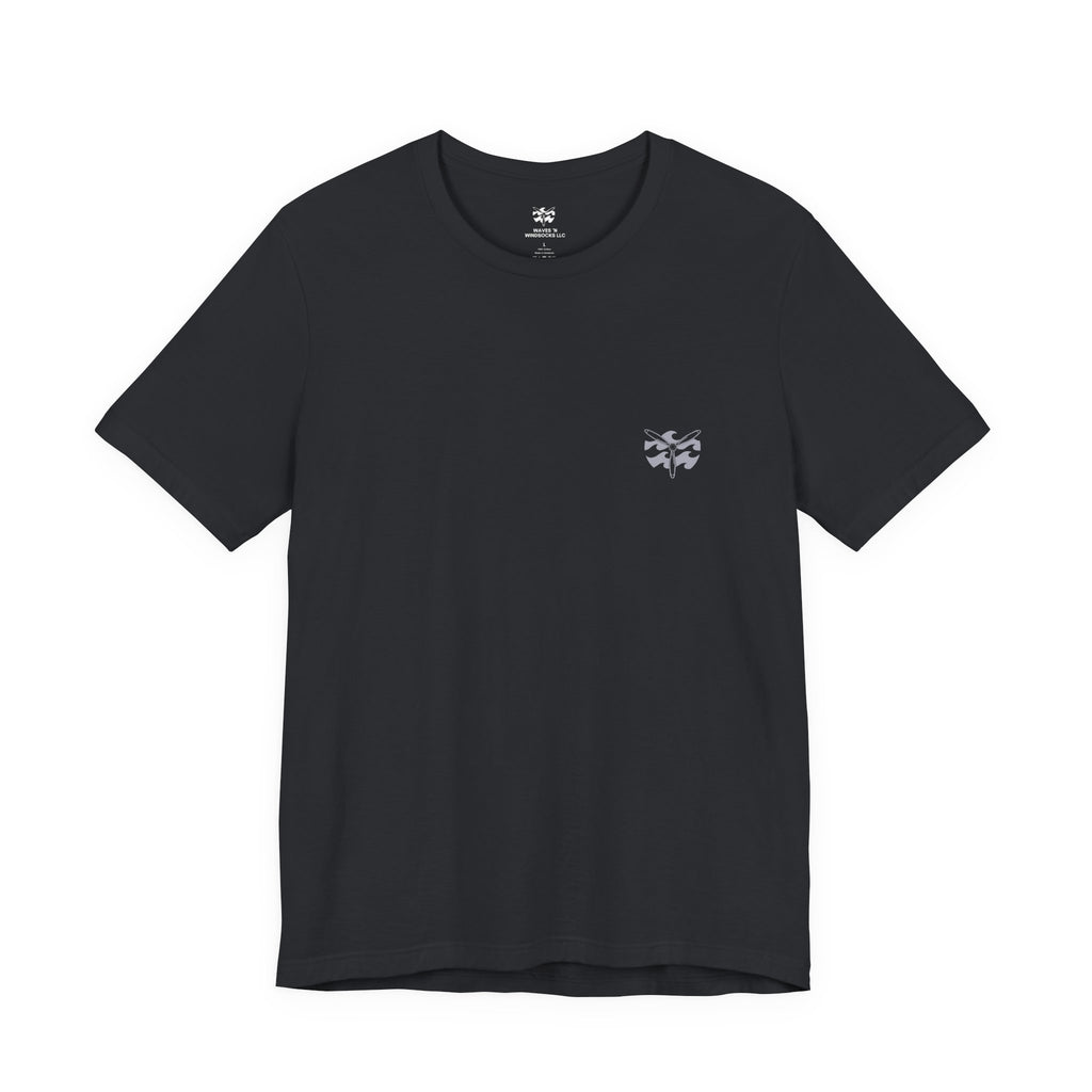 Dingo Kick-off - Men's Viper Tee, graphic tee, vintage black, front