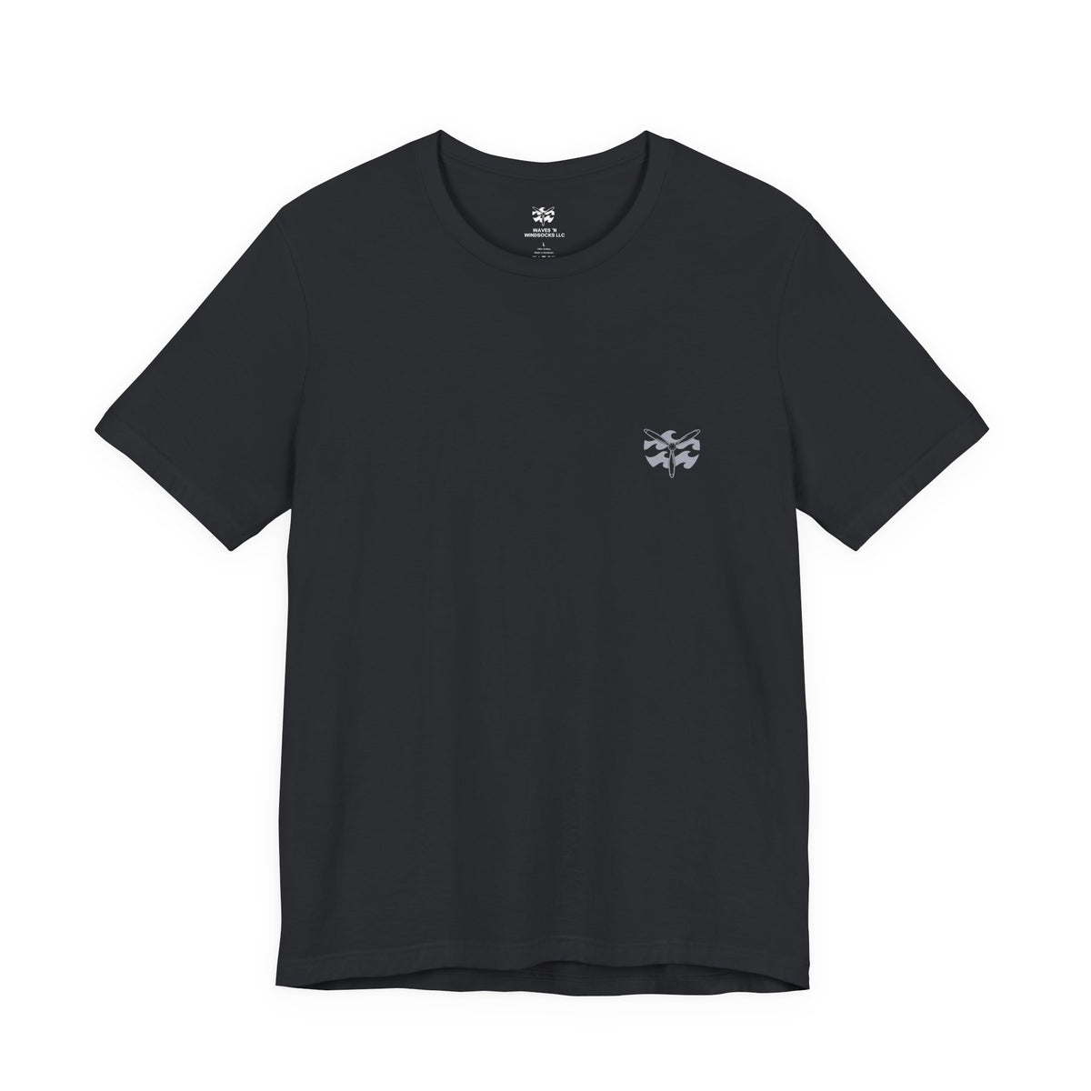 Dingo Kick-off - Men's Viper Tee, graphic tee, vintage black, front