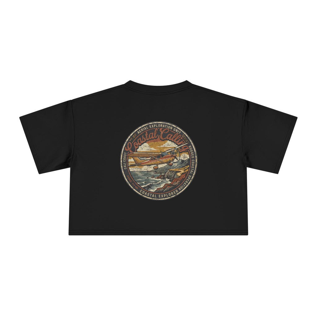 Coastal Calling - Women's Medium Weight Cropped Tee