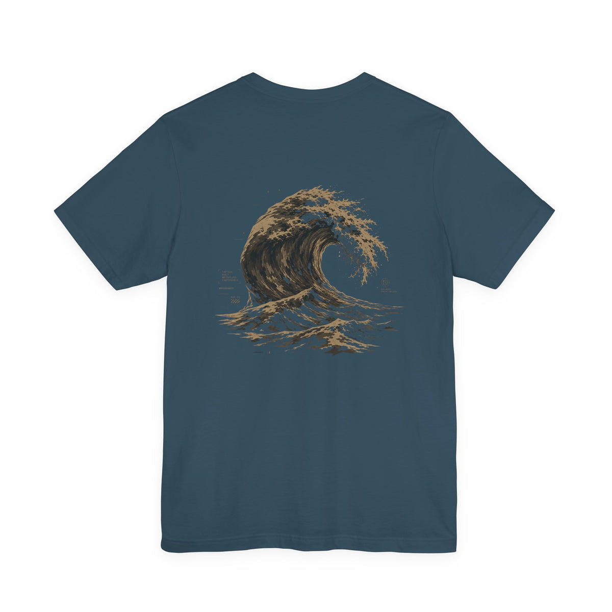 Japanese Wave - Men's Cotton Jersey Tee
