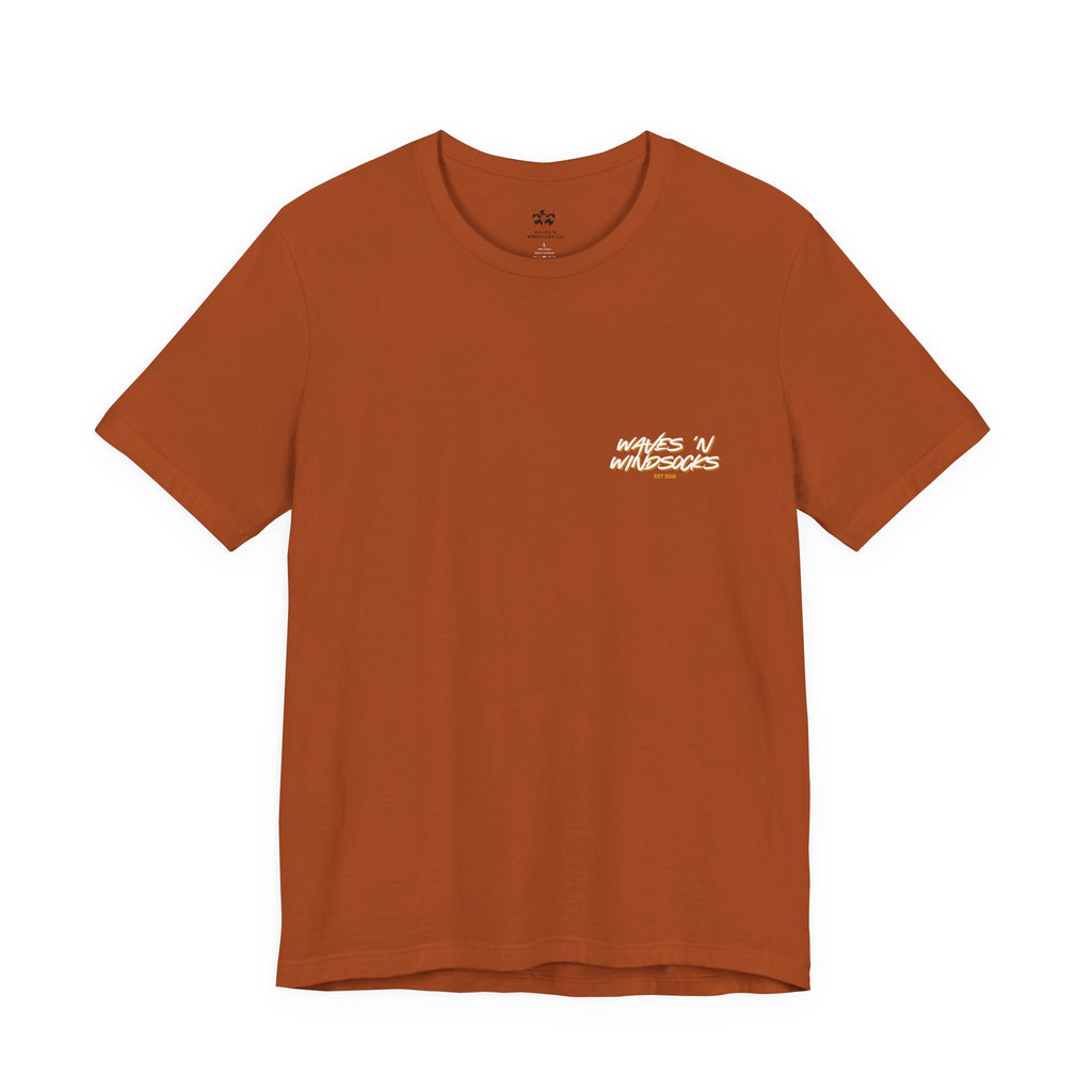 Coastal Altitude - Women's Flux Tee, graphic tee, autumn, front