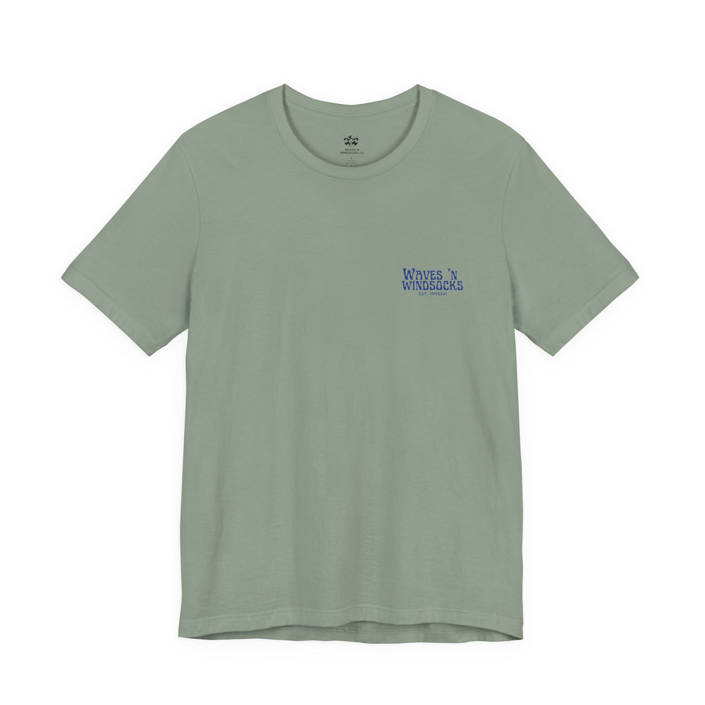 W&W Blue Wave - Men's Cotton Jersey Tee
