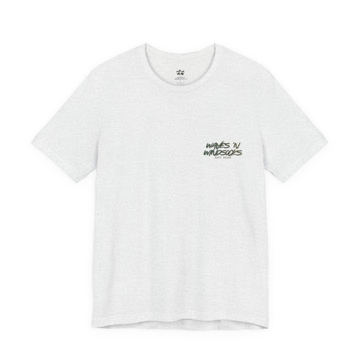 Comin' In Hot - Men's Viper Tee, graphic tee, ash, front
