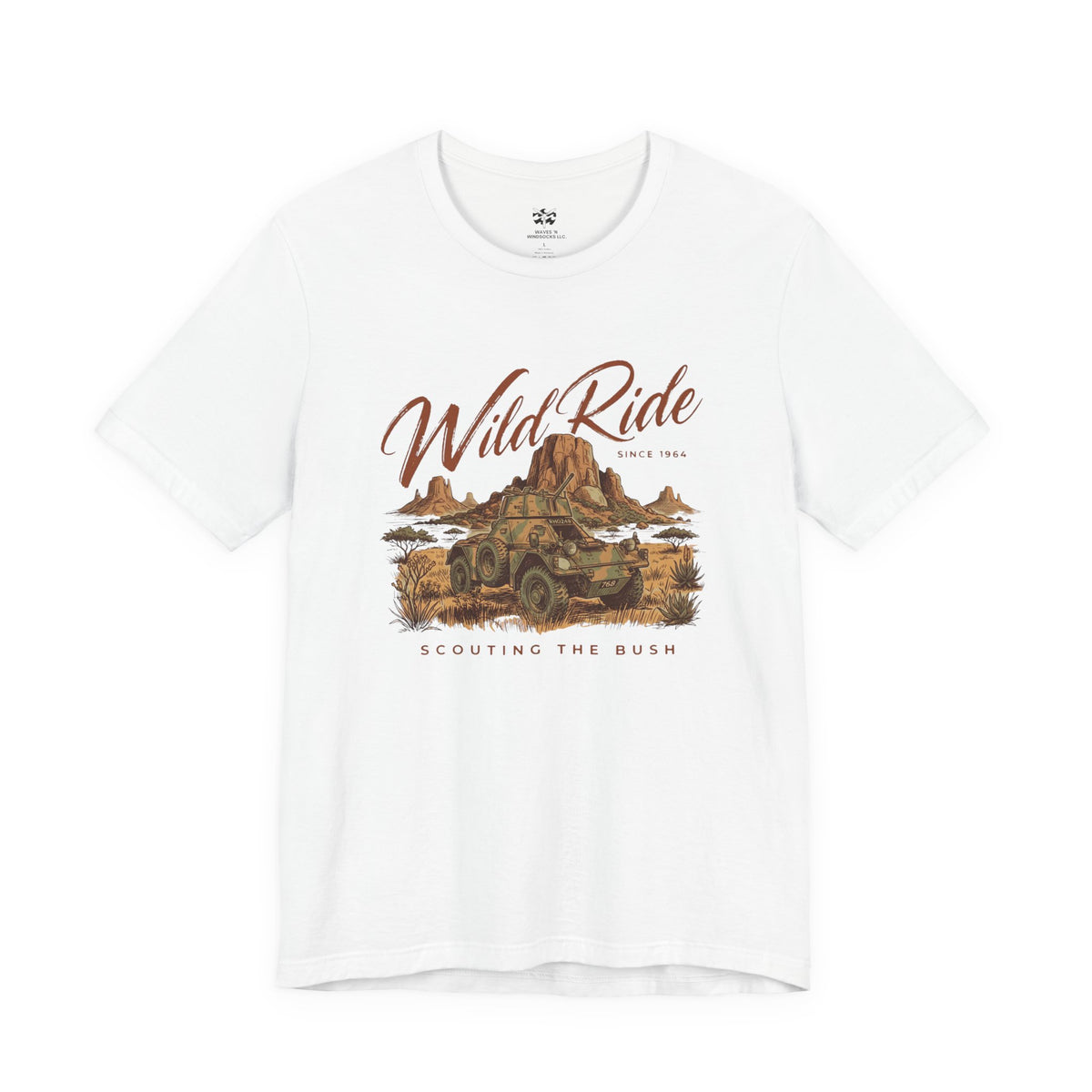 Wild Ride- Unisex Cotton Jersey Short Sleeve Tee