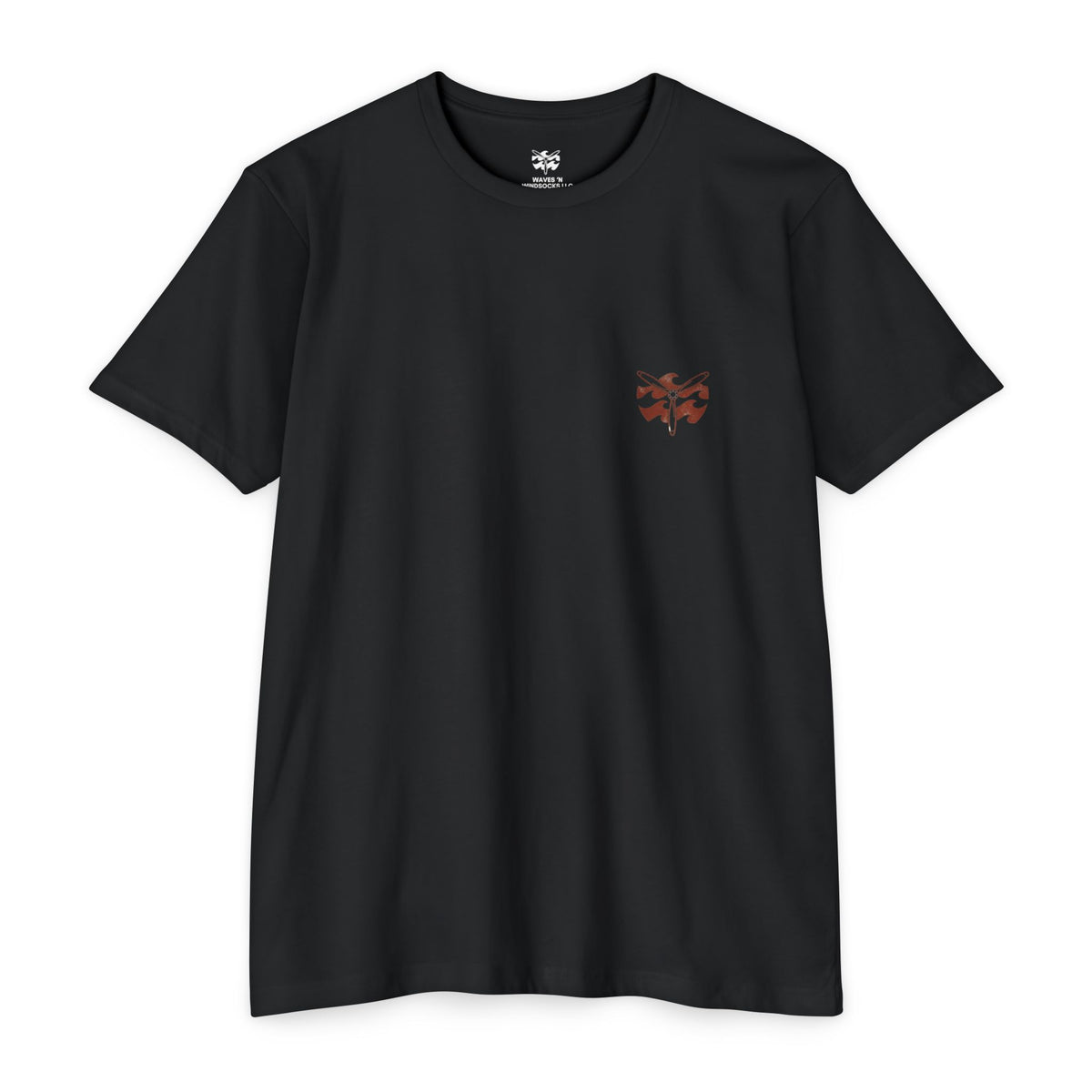 The Ramp Tramp - Men's Breach Tee, graphic tee, black, front