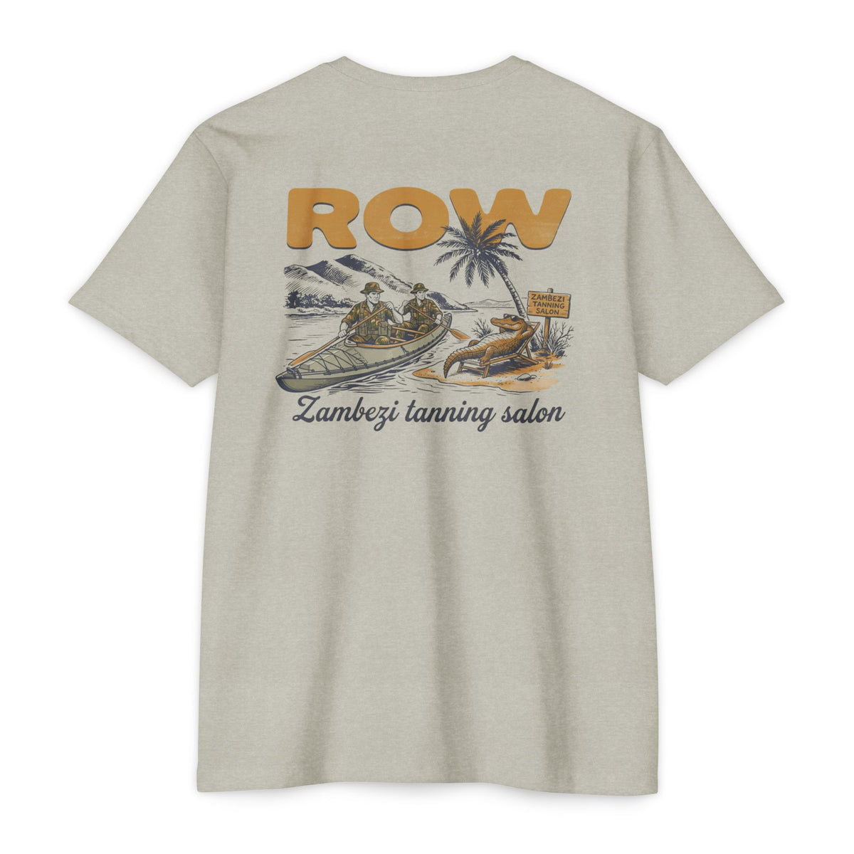 Zambezi Tanning Salon - Unisex Cotton/Poly Blend Tee