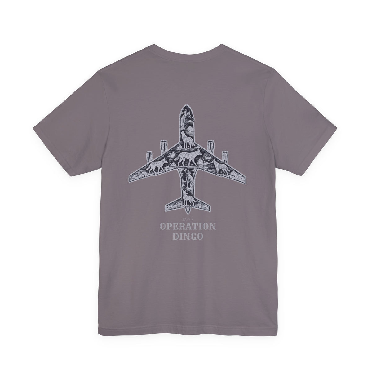 Dingo Kick-off - Men's Viper Tee, graphic tee, storm, back