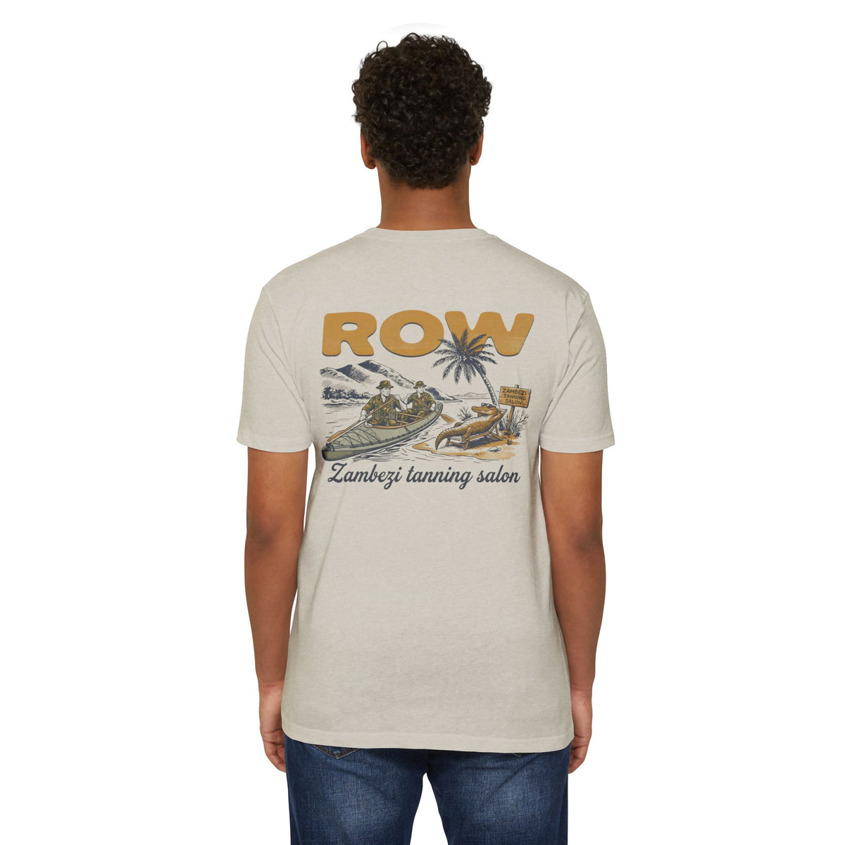 Zambezi Tanning Salon - Unisex Cotton/Poly Blend Tee