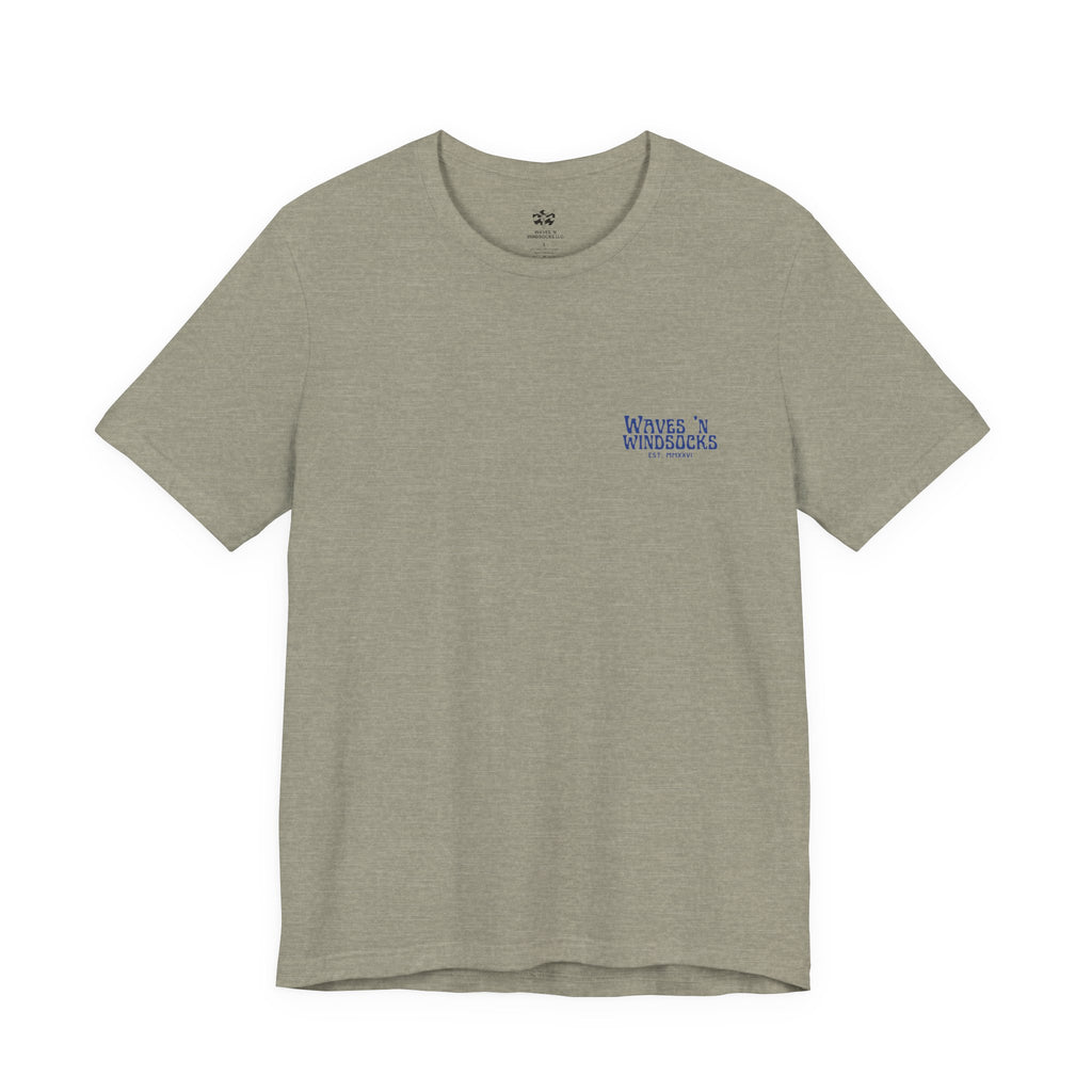 W&W Blue Wave - Men's Cotton Jersey Tee