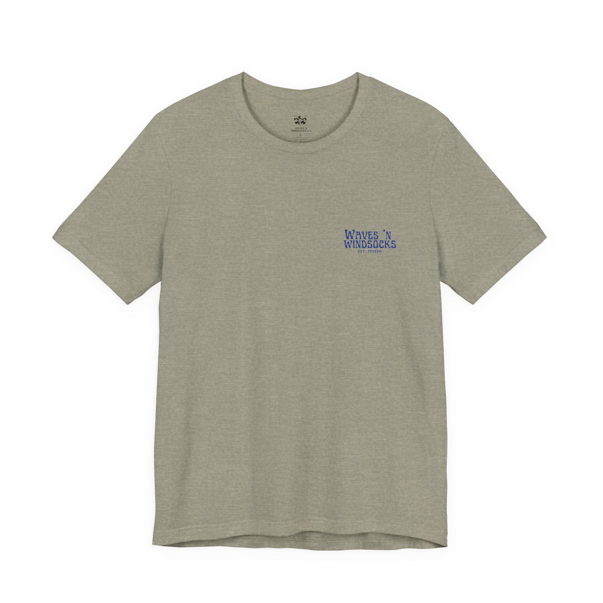 W&W Blue Wave - Men's Cotton Jersey Tee