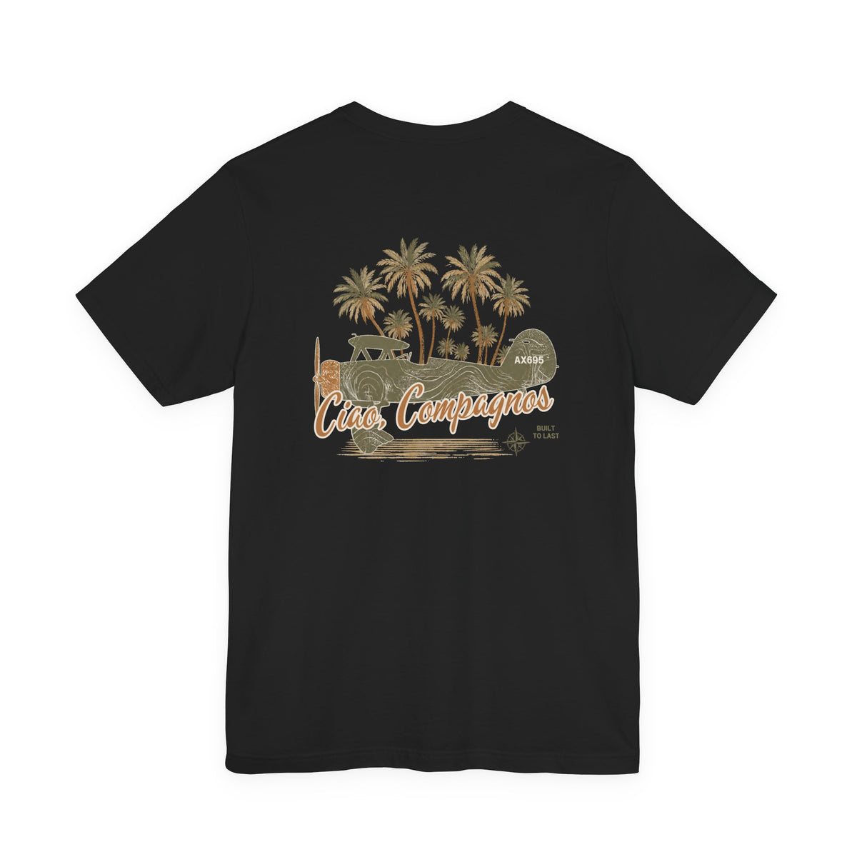 Ciao, Compagno - Unisex Cotton Jersey Tee