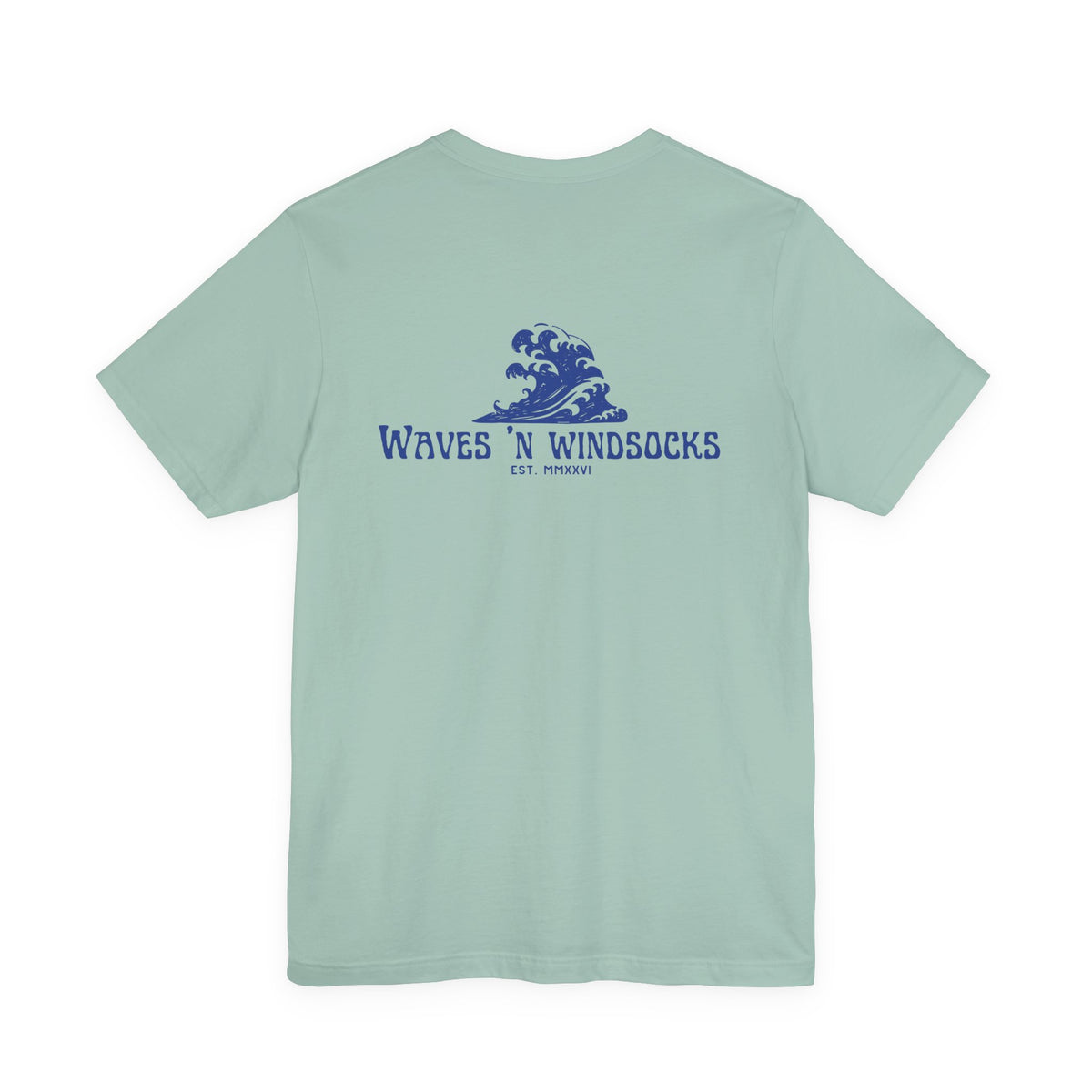W&W Blue Wave - Men's Cotton Jersey Tee
