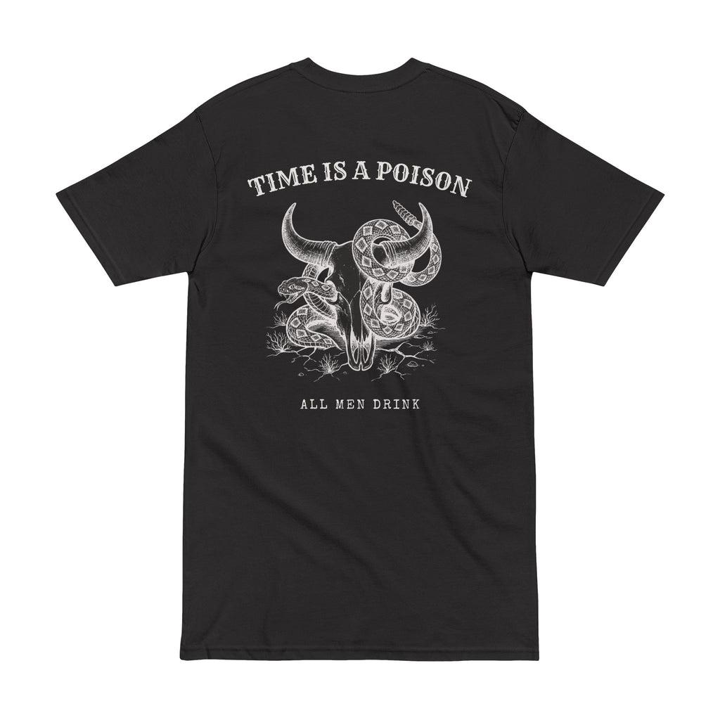 Time is a Poison - Men's Heavyweight Tee