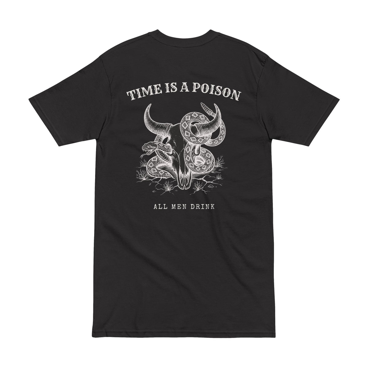 Time is a Poison - Men's Heavyweight Tee