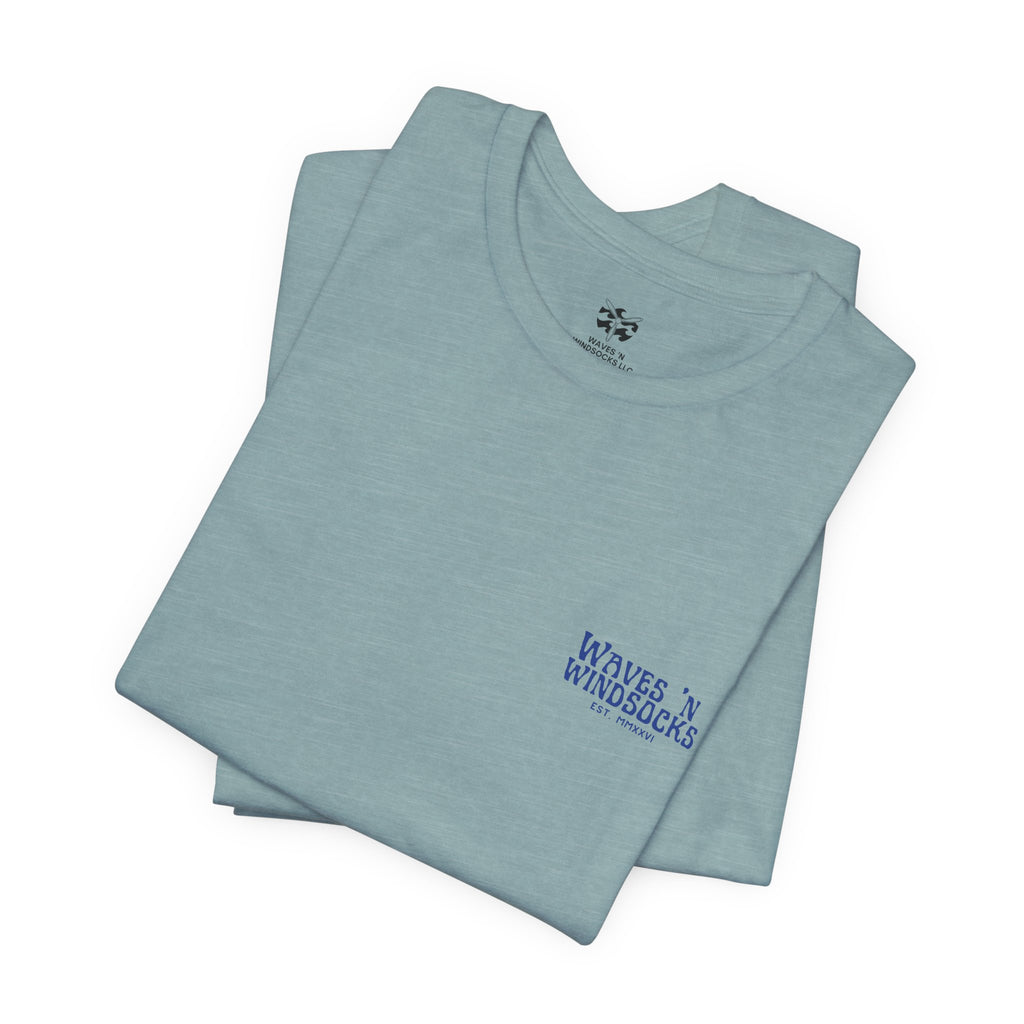 W&W Blue Wave - Men's Cotton Jersey Tee