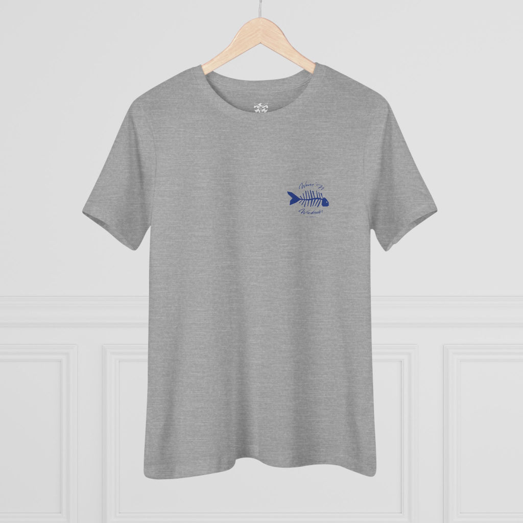 W&W Fishbone - Women's Relaxed Fit Cotton Tee