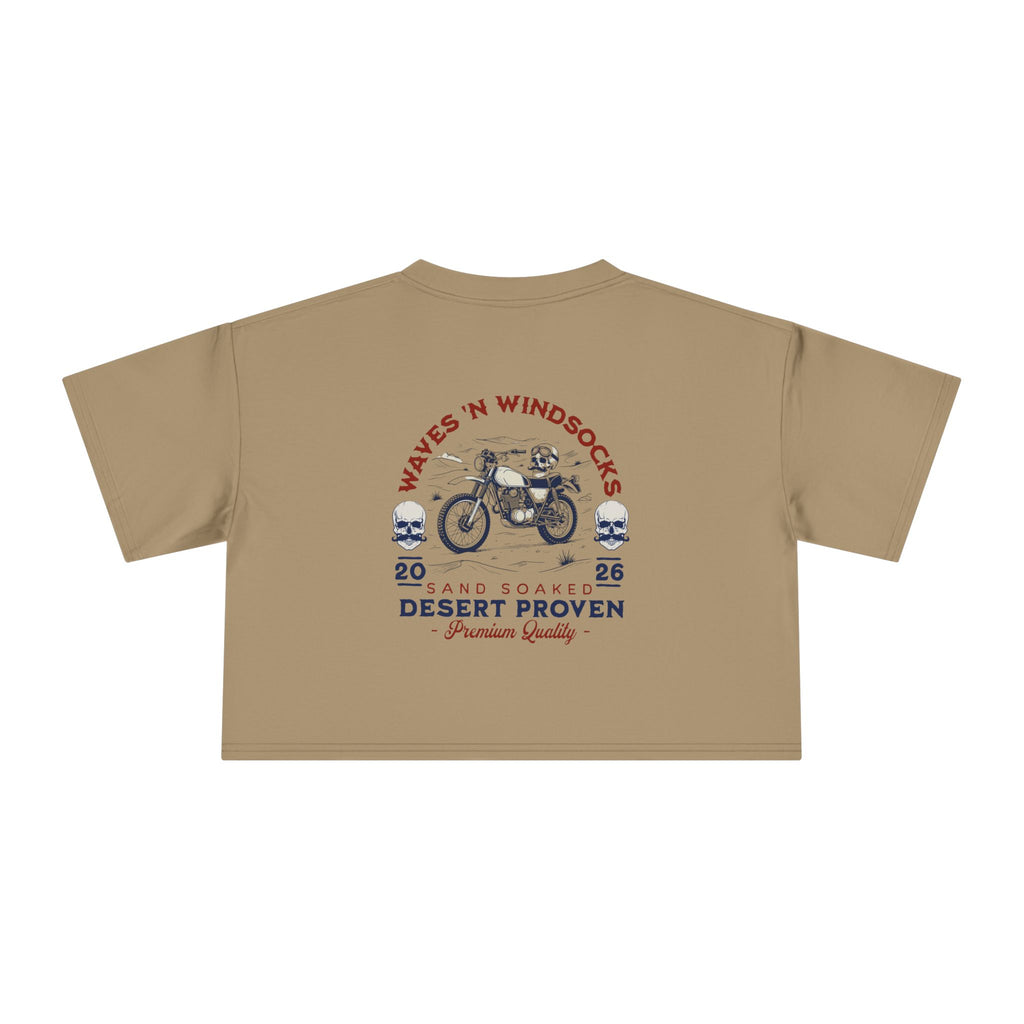 Desert Proven - Women's Medium Weight Cropped Tee