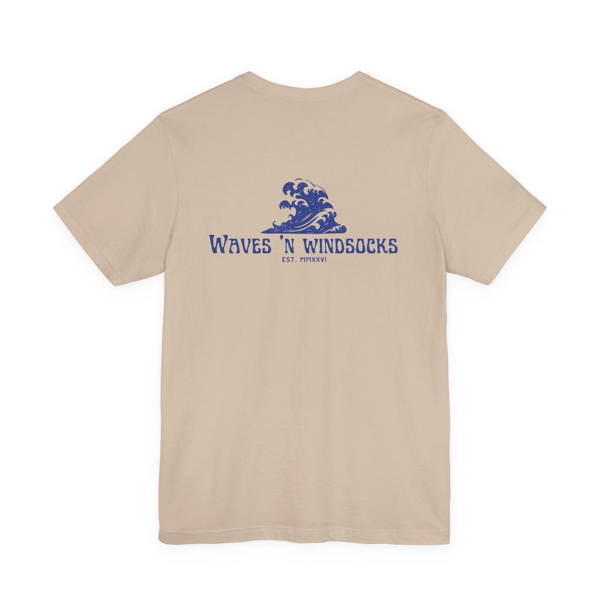 W&W Blue Wave - Men's Cotton Jersey Tee