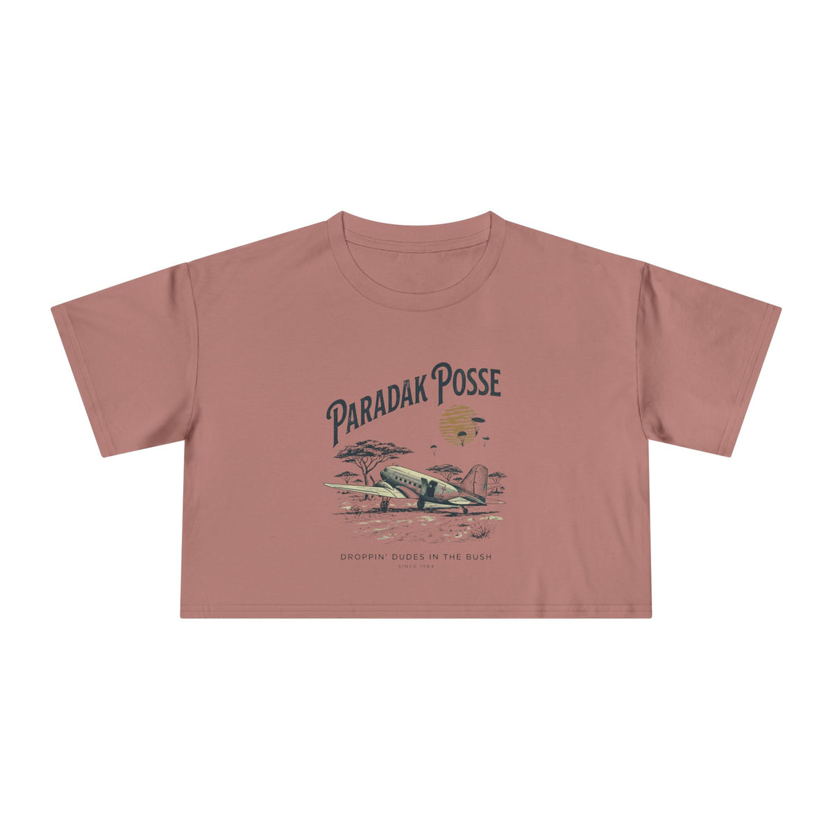 Paradak Posse - Women's Medium Weight Cropped Tee