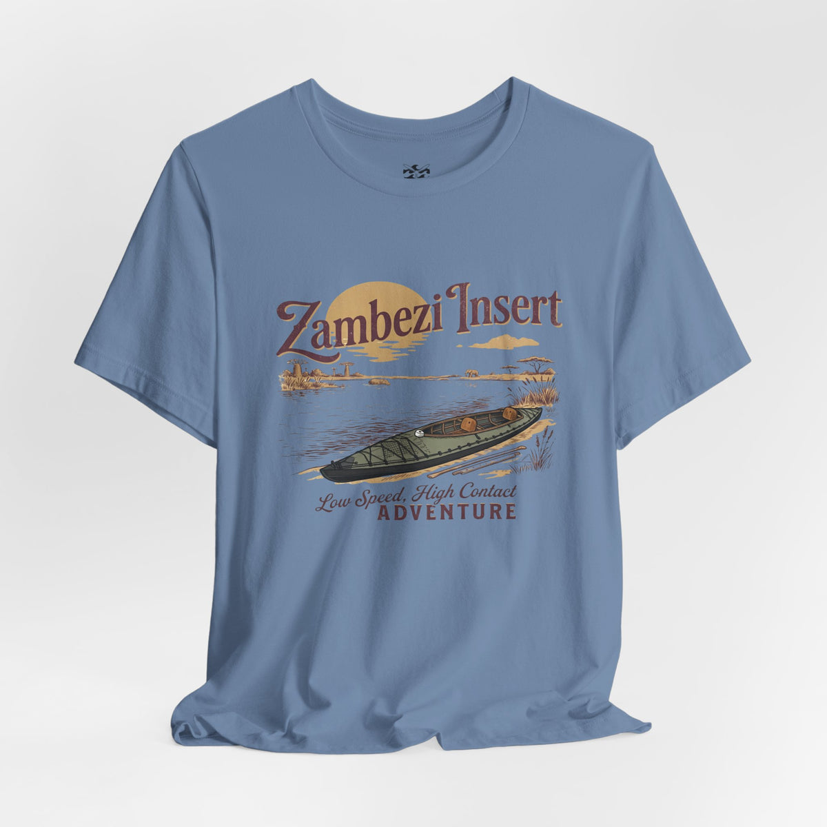 Zambezi Insert- Unisex Cotton Jersey Short Sleeve Tee