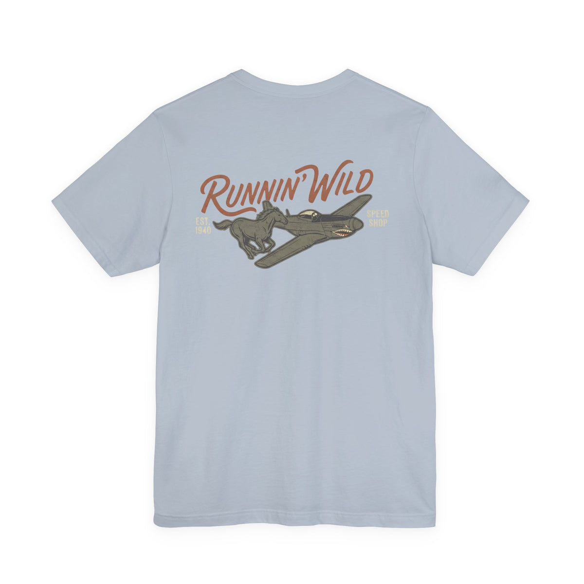 Runnin' Wild - Unisex Cotton Jersey Tee