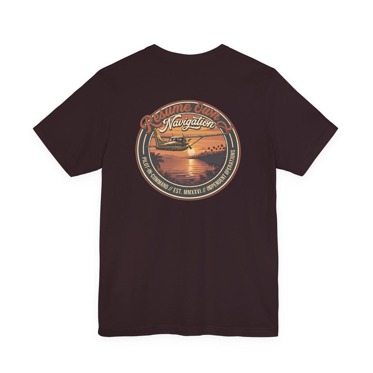 Resume Own Navigation- Unisex Cotton Jersey Tee