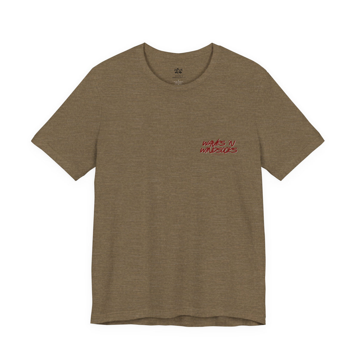 Nasty Business - Unisex Relaxed Fit Tee, graphic tee, heather olive, front