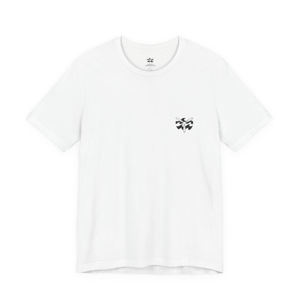 Hot Launch - Men's Viper Tee, graphic tee, white, front