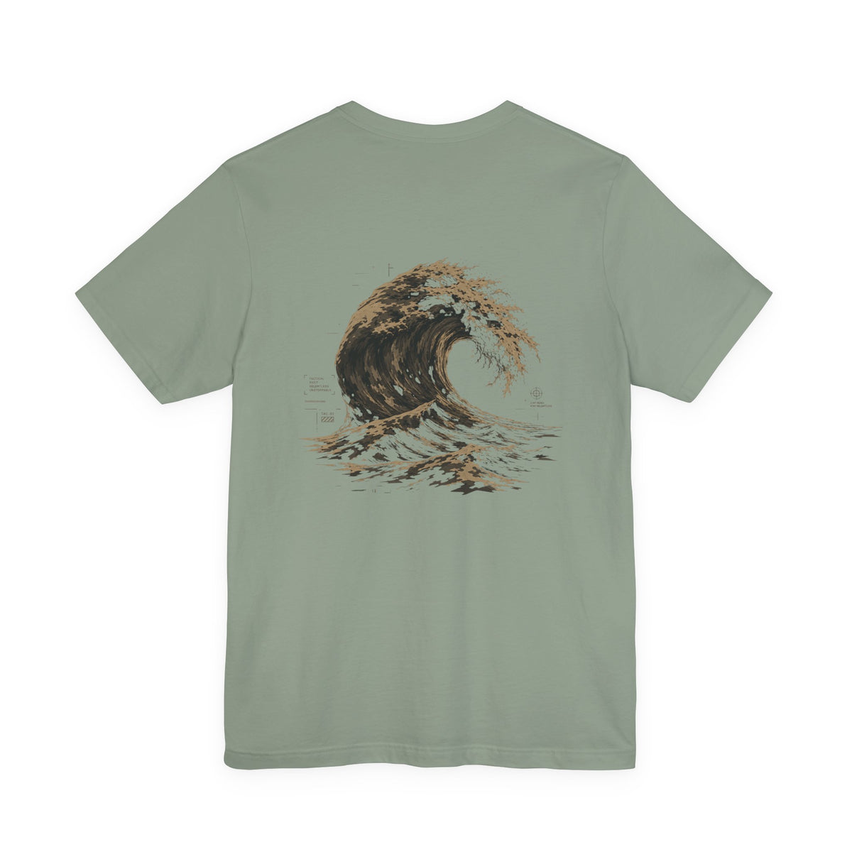 Japanese Wave - Men's Cotton Jersey Tee
