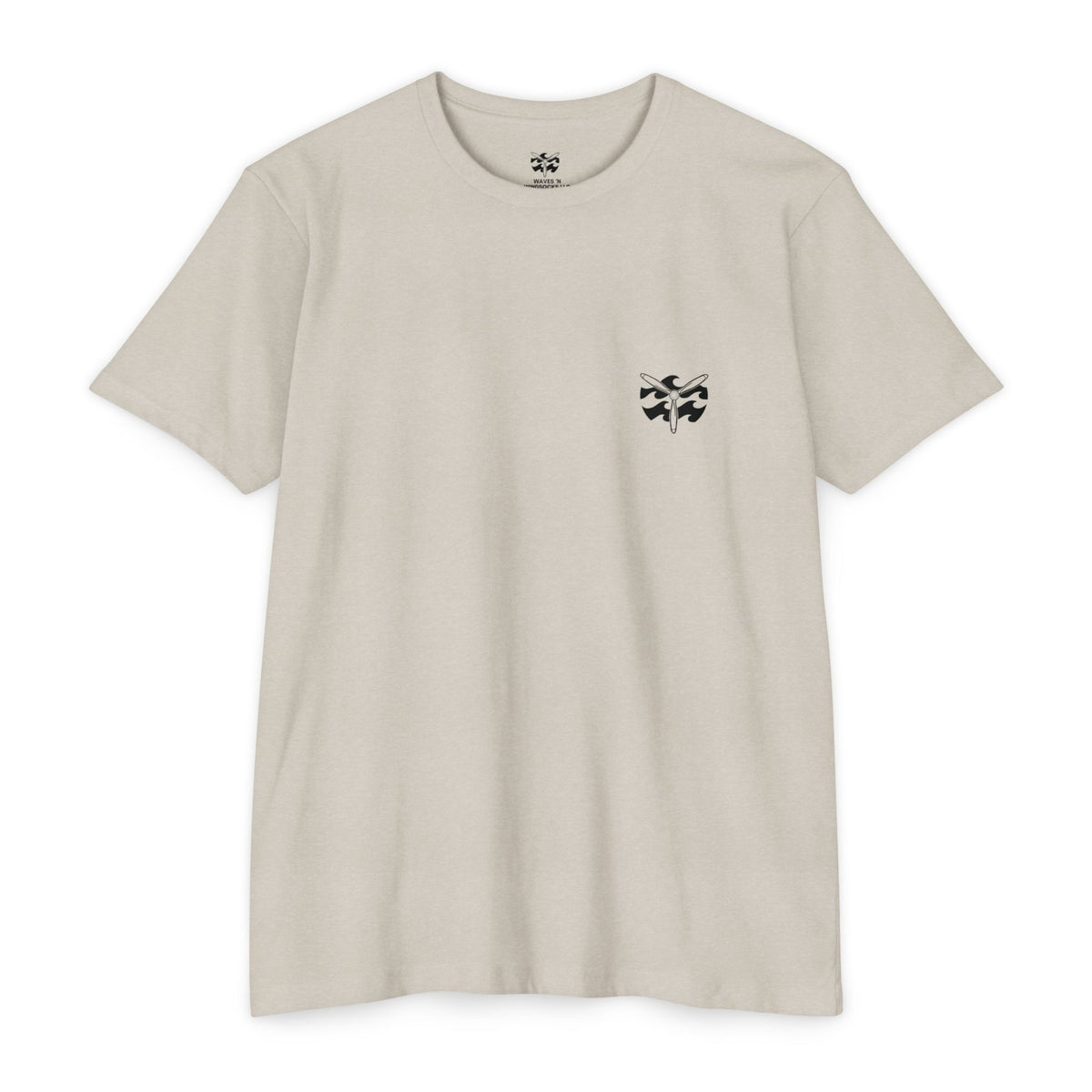 Motorcycle Beachin' - Men's Breach Tee, graphic tee, sand, front