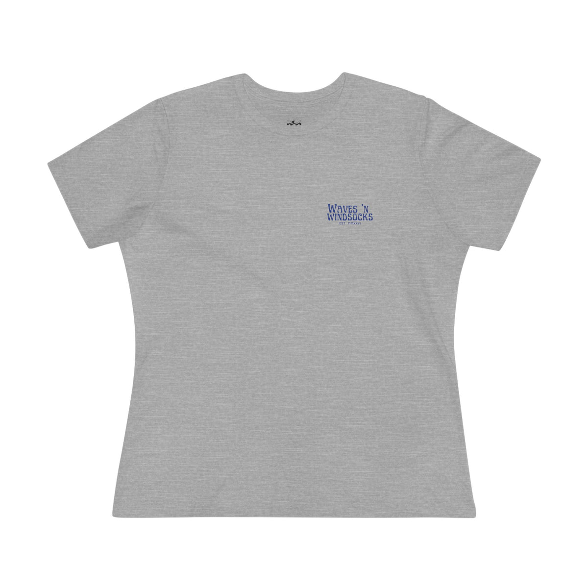 W&W Blue Wave - Women's Relaxed Fit Cotton Tee