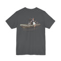 Maritime RIB Division -Unisex Tee, graphic tee, asphalt, back