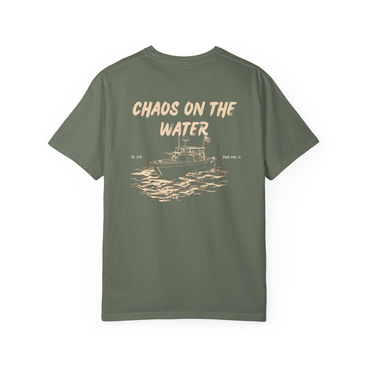 Chaos on the Water -Unisex Comfort Colors Garment-Dyed T-Shirt