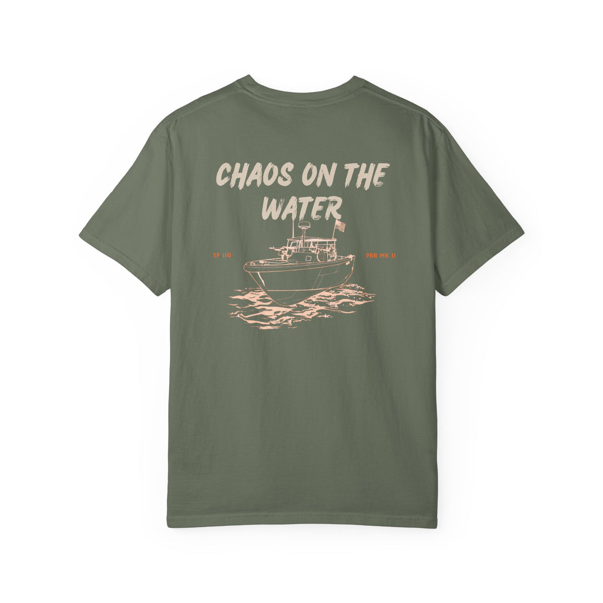 Chaos on the Water -Unisex Comfort Colors Garment-Dyed T-Shirt