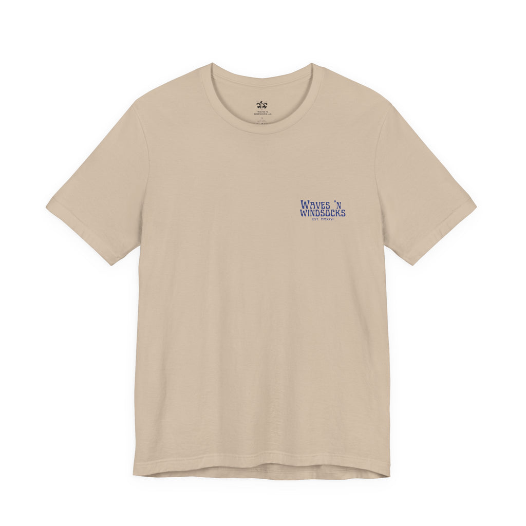 W&W Blue Wave - Men's Cotton Jersey Tee