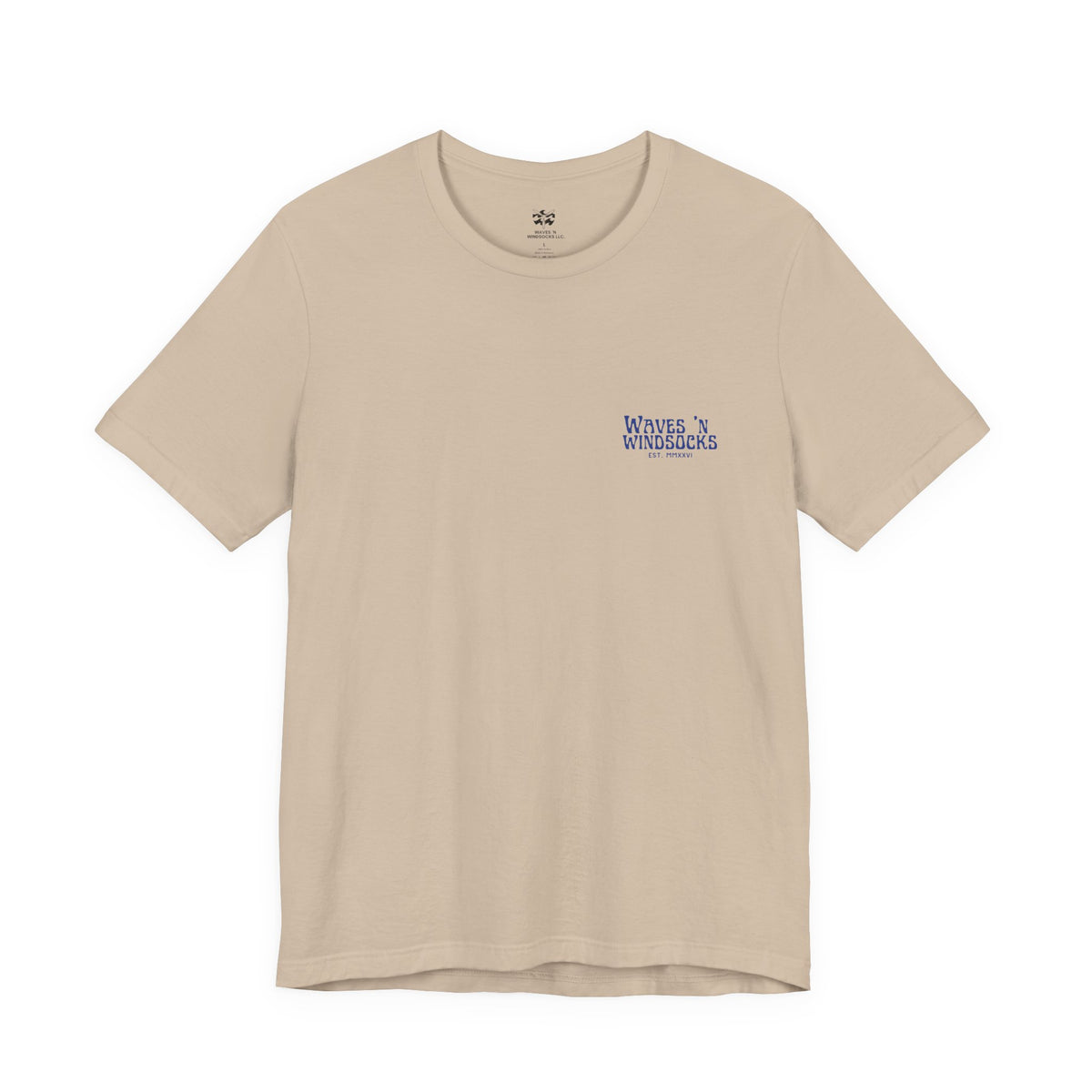W&W Blue Wave - Men's Cotton Jersey Tee