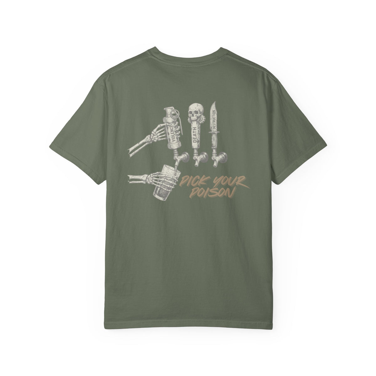 Pick your Poison- Unisex Comfort Colors Garment-Dyed T-shirt