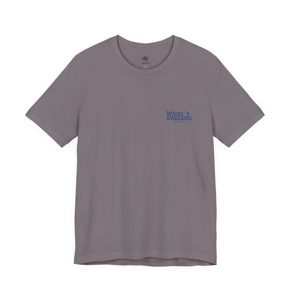 W&W Blue Wave - Men's Cotton Jersey Tee