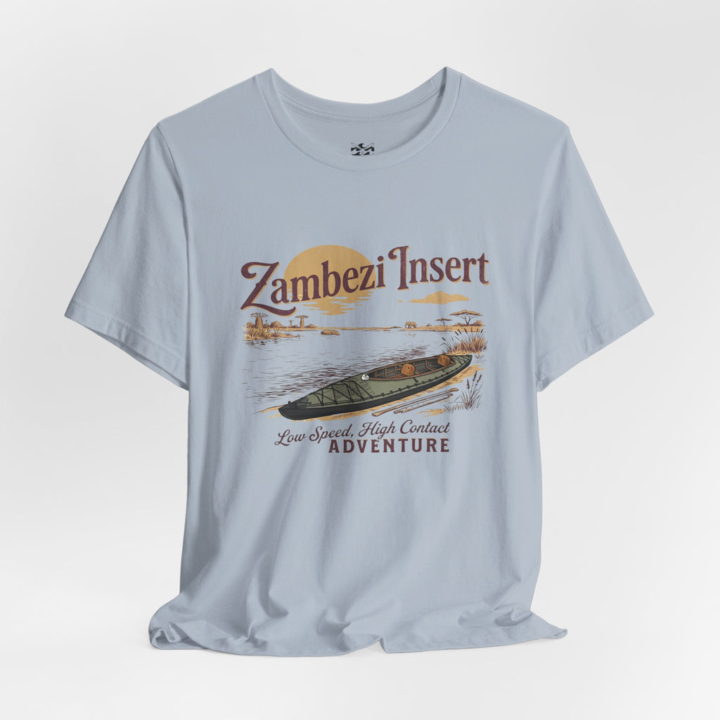 Zambezi Insert- Unisex Cotton Jersey Short Sleeve Tee