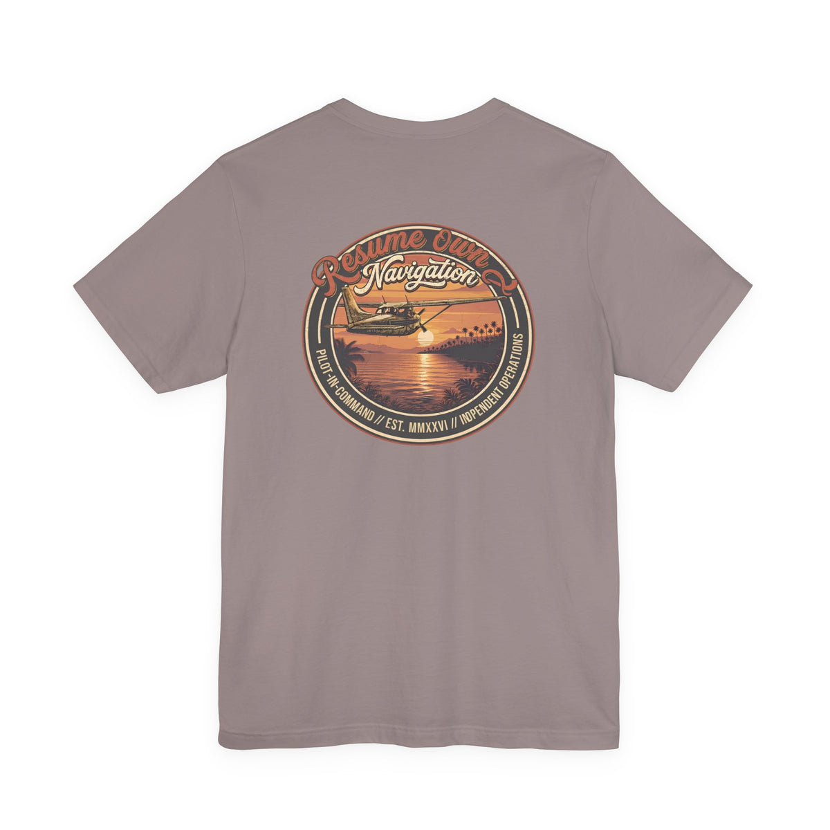 Resume Own Navigation- Unisex Cotton Jersey Tee