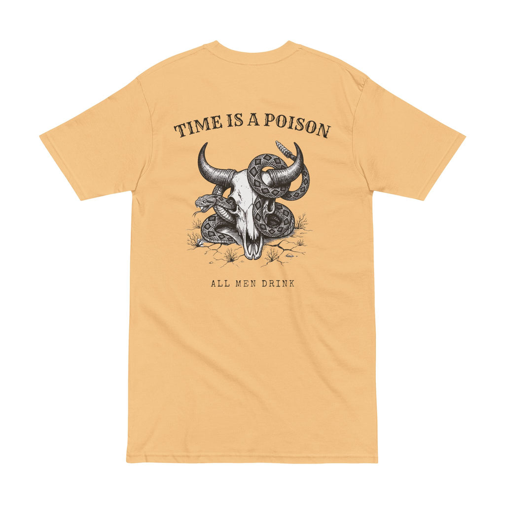 Time is a Poison - Men's Heavyweight Tee
